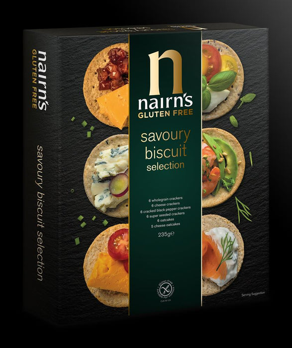 Nairns Savoury Biscuit Selection Pack 235g