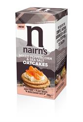Nairns Mixed Peppercorn & Sea Oatcakes 200g