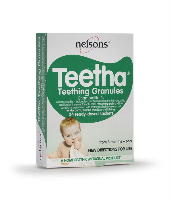 Nelsons Teetha Teething Granules 24 sachet