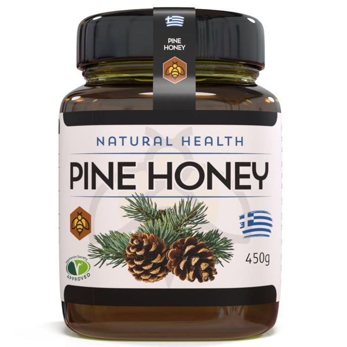 Natural Health Pure Raw Greek Pine Honey 450g