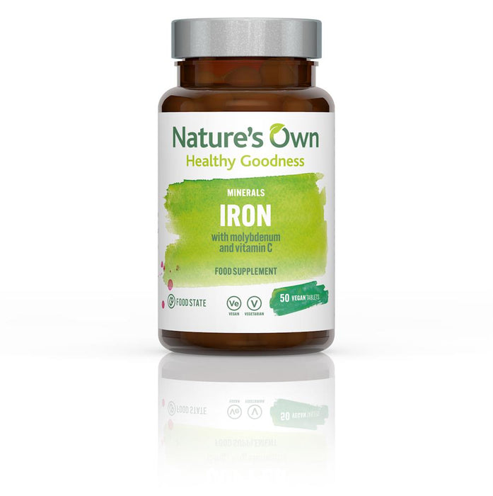 Natures Own Iron/ Molybdenum 10mg 50 Tablets