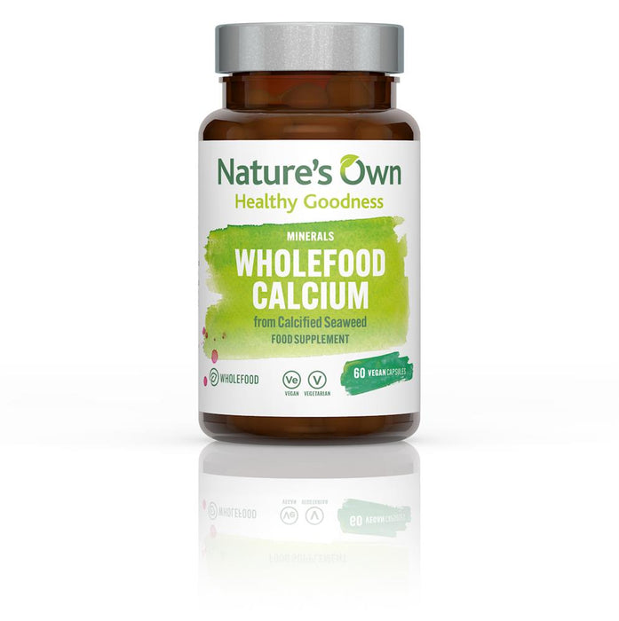Natures Own Wholefood Calcium 200mg 60 capsule