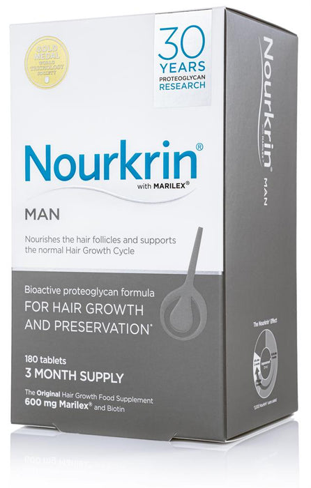 Nourkrin Nourkrin Man 3 Month Supply 180 tablet