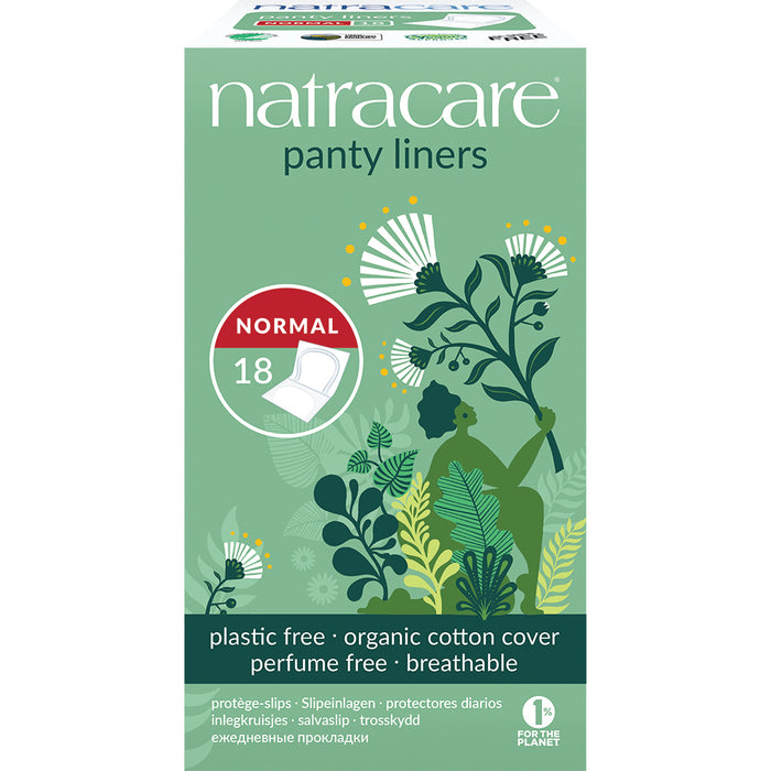Natracare 18 Panty Liner Normal Wrapped