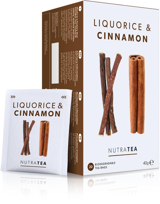 Nutratea Nutra Liquorice & Cinnamon Tea 20 Bags