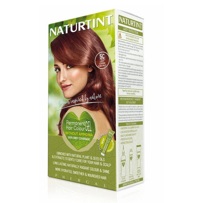 Naturtint Hair Dye Light Copper Chestnut 170ml