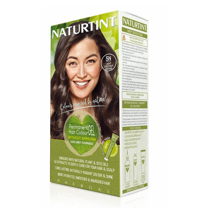 Naturtint Hair Dye Light Chestnut Brown 170ml