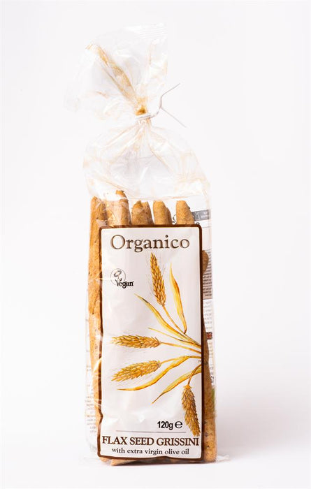 Organico Org Flaxseed Grissini 120g
