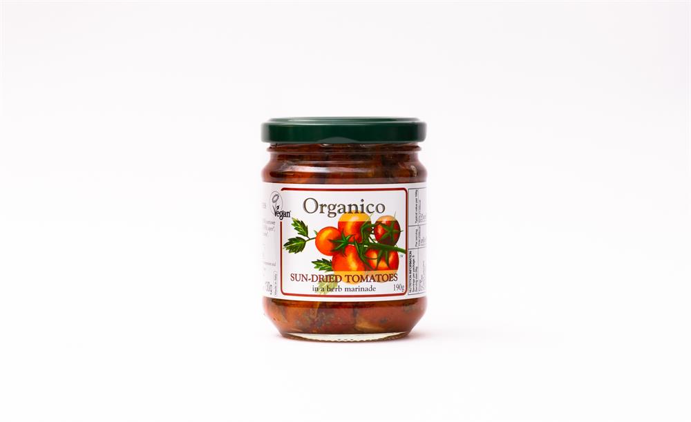 Organico Organic Sun-dried Tomatoes 190g