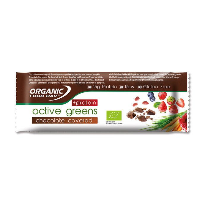 Organic Food Bar Organic Active Green Protein 70g