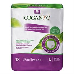 Organyc Light Inco Underwear (L) x 12