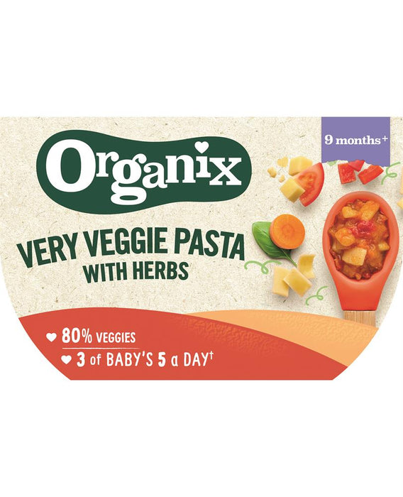 Organix Veggie Pasta with Herbs 190g