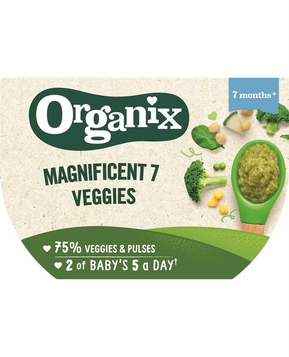 Organix Magnificent 7 Veggies 130g