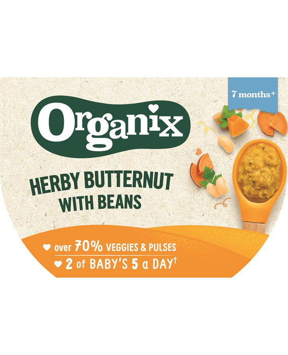 Organix Herby Butternut with Beans130g 130g