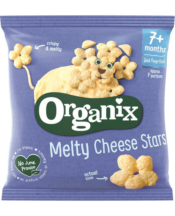 Organix Melty Organic Cheese Stars 20g
