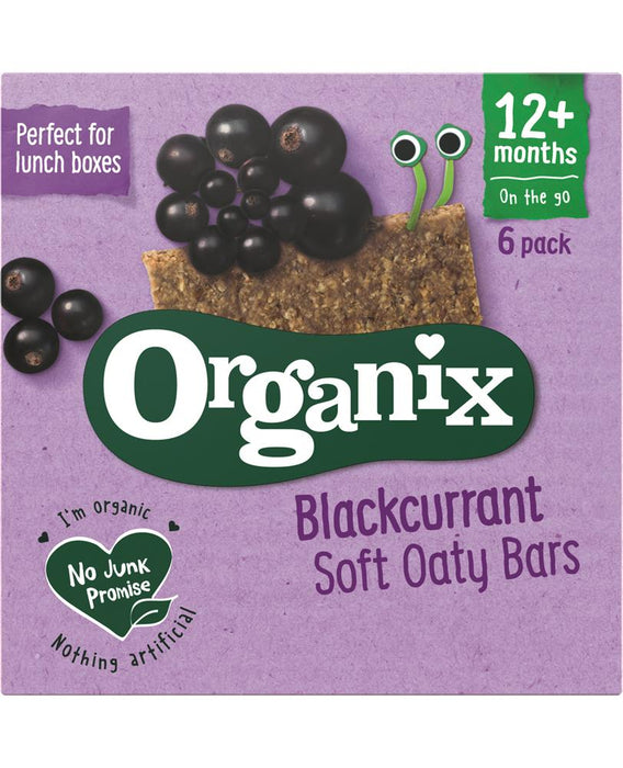 Organix Blackcurrant Oaty Bar 6 x 30g
