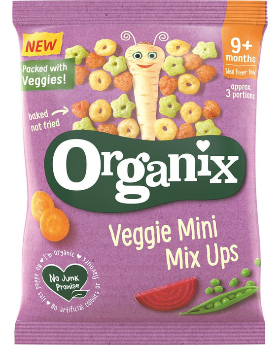 Organix Organix Veggie Mini Mix Ups 15g