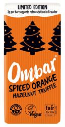 Ombar Spiced Orange Hazelnut Truffle 70g
