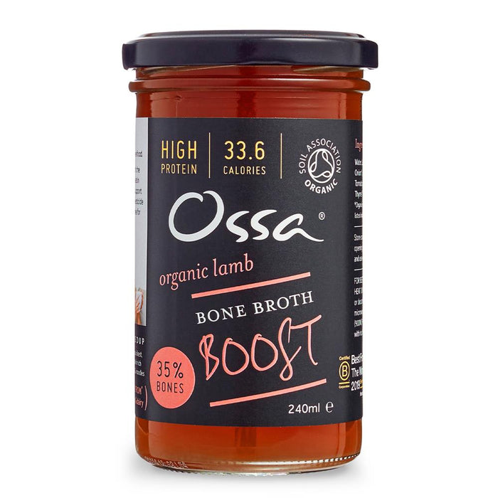Ossa Organic Organic Lamb Bone Broth Boost 240ml