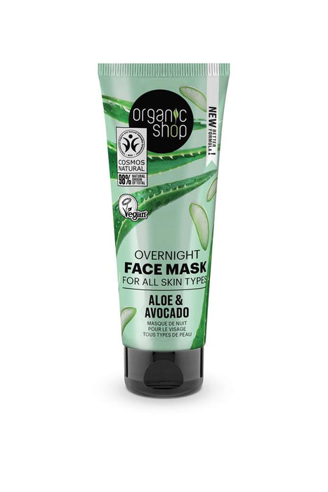 Organic Shop Overnight Face Mask 75ml