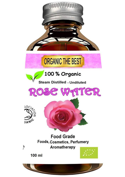 Organic The Best Organic Rose Water 100ml