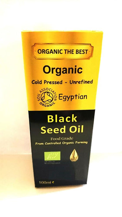 Organic The Best Organic Black Seed Oil, cumin 100ml