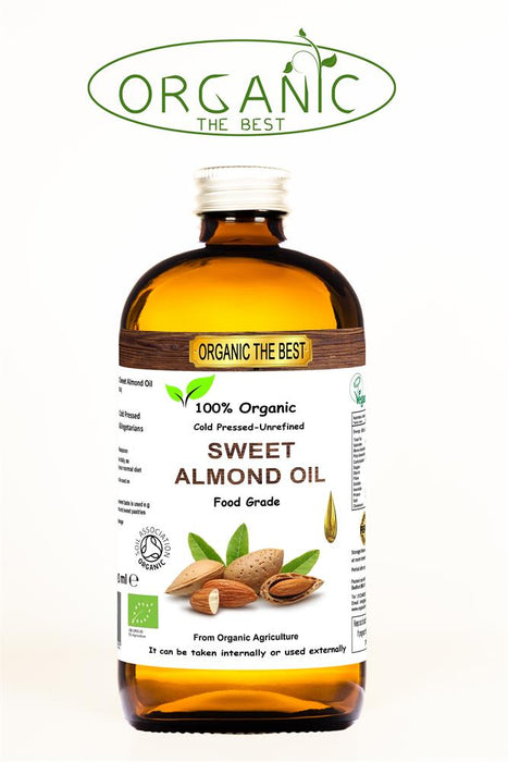 Organic The Best Organic Sweet Almond Oil 240ml
