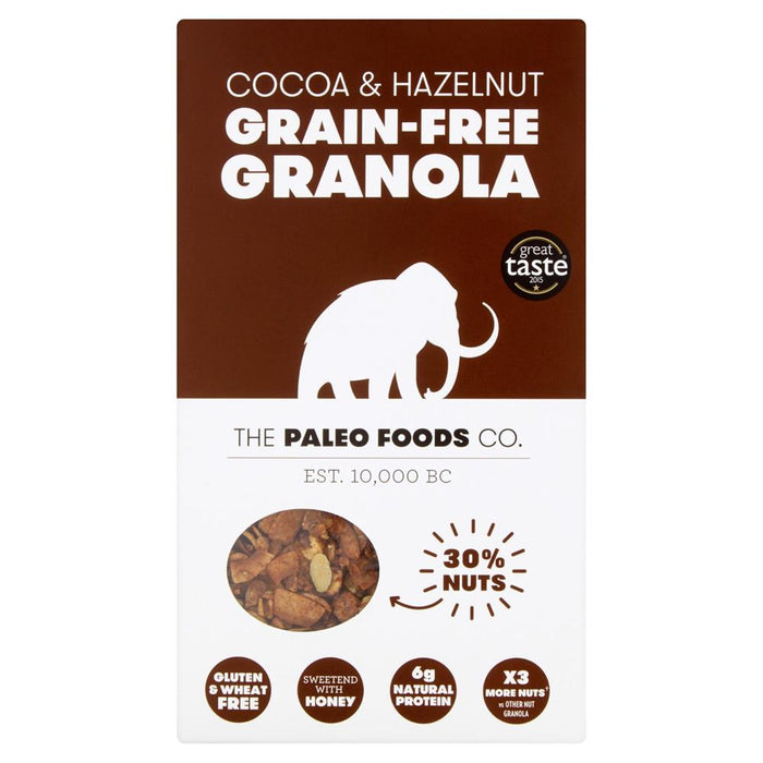 The Paleo Foods Co Cocoa & Hazelnut Granola 285g