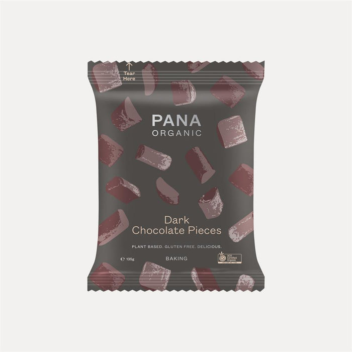 Pana Chocolate Dark Chocolate Baking Pieces 135g