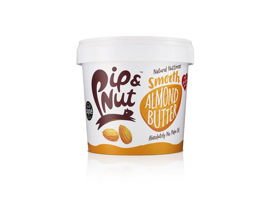 Pip & Nut Smooth Almond Butter Tub 1KG