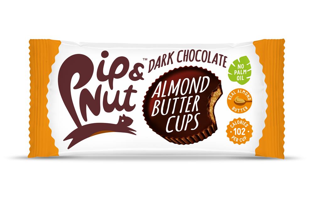 Pip & Nut Dark Choc Almond Butter Cups 34g