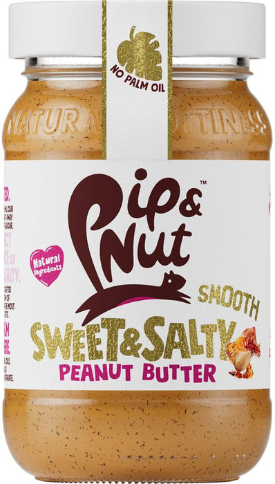 Pip & Nut Sweet & Salty Smooth Peanut Butter 300g