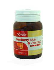 Power Health Cranberry Juice Plus Vit C 50 Capsules