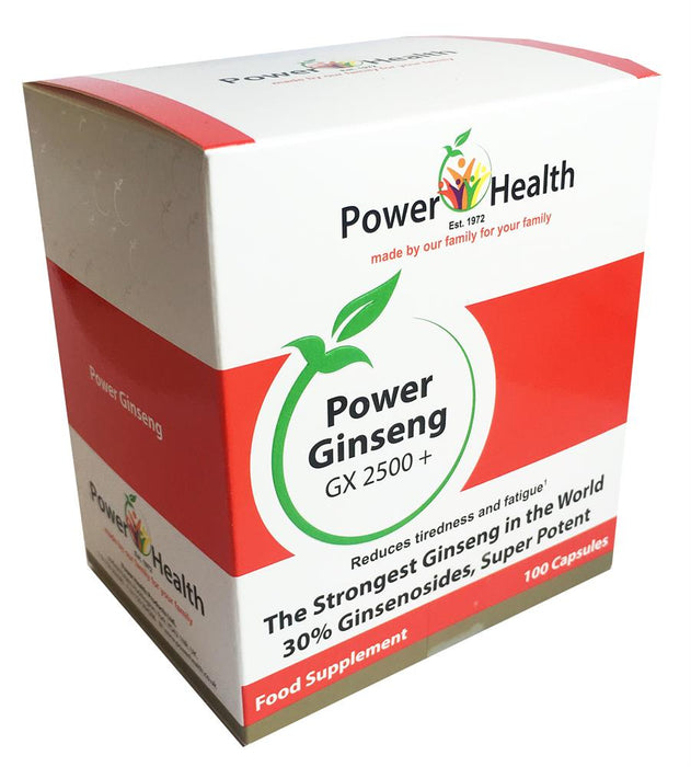 Power Health Power Ginseng GX2500 90 Capsules