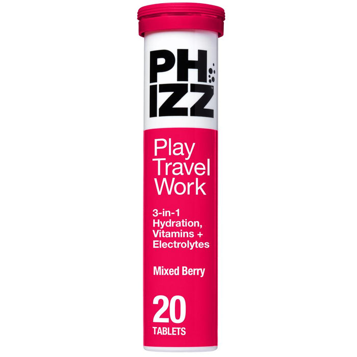Phizz Mixed Berry Effervescents 20 tablet