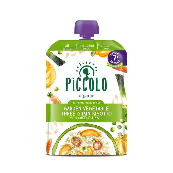 Piccolo Three Grain Vegetable Risotto 130g