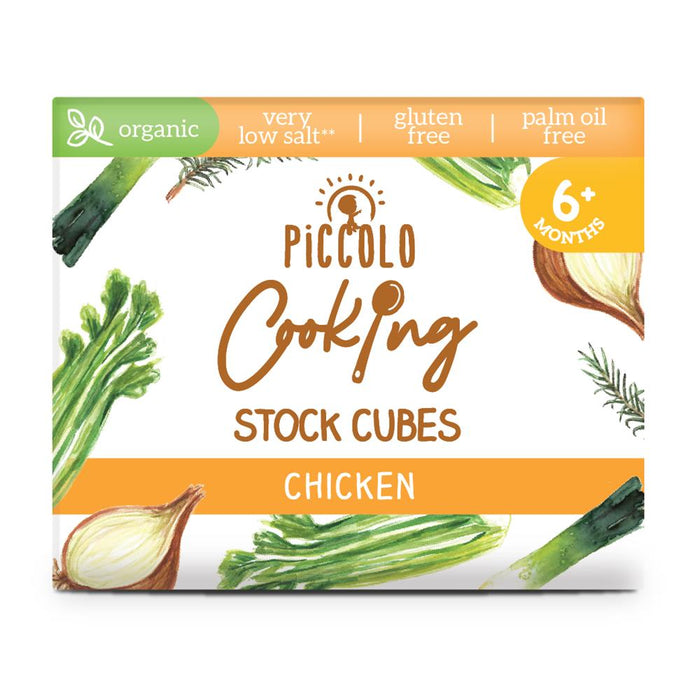 Piccolo Stock Cubes Chicken 6x8g