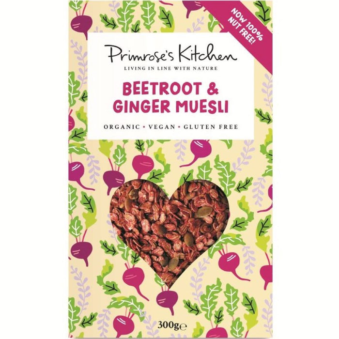 Primroses Kitchen Beetroot and Ginger Muesli 300g