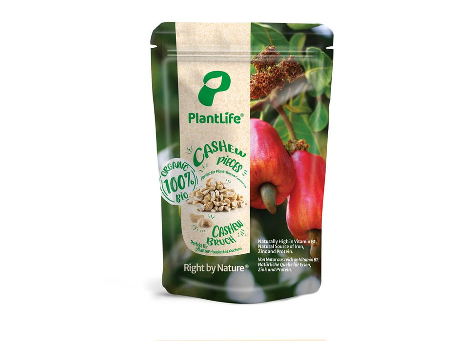 PlantLife Organic Jumbo Cashew 400g