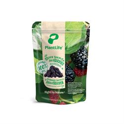 PlantLife Organic Black Mulberries 80g