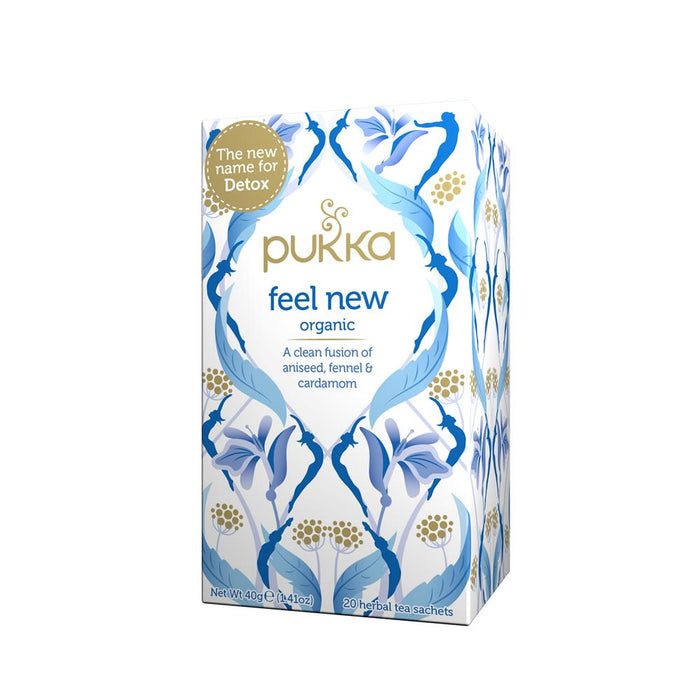 Pukka Herbs Feel New herbal tea 20 Bags