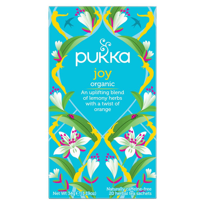 Pukka Herbs Joy Org Herbal Tea 20 Bags