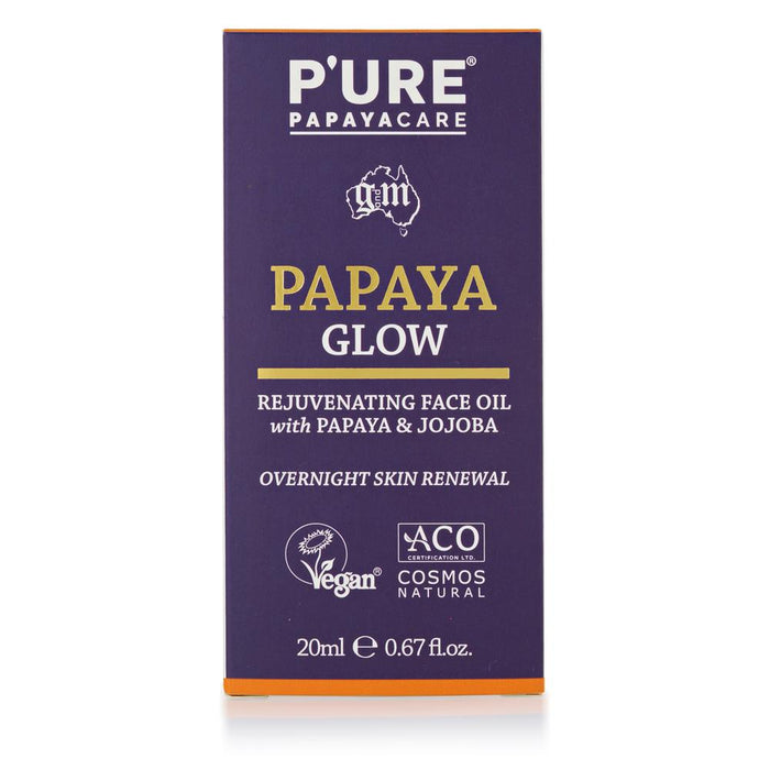 Pure Papaya P'URE Papayacare Glow Face Oil 20ml