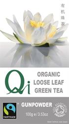 Qi Organic Loose Gunpowder Tea 100g