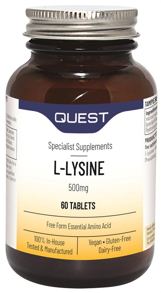 Quest L-Lysine 500mg 60 tabs