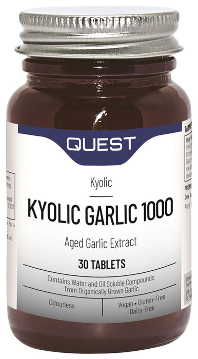Quest Kyolic Garlic 1000mg 30 Tablets