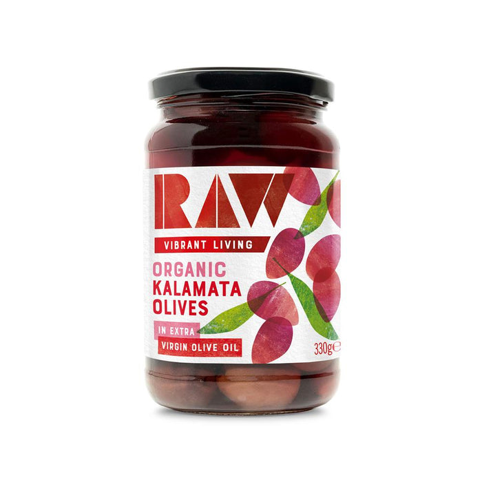 Raw Health Organic Kalamata Olives 330g