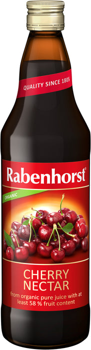 Rabenhorst Org Cherry Nectar 750ml