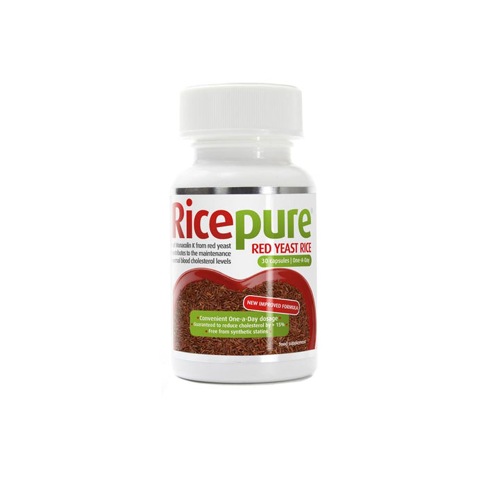 Rice Pure Red Yeast Rice 30 Capsules