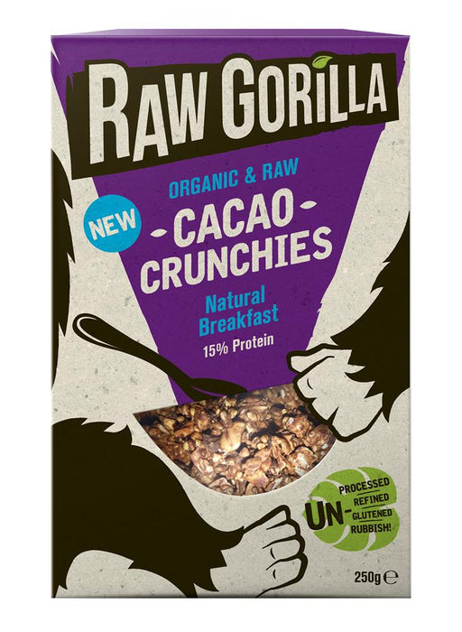 Raw Gorilla Raw Gorilla Cacao Crunchies 250g